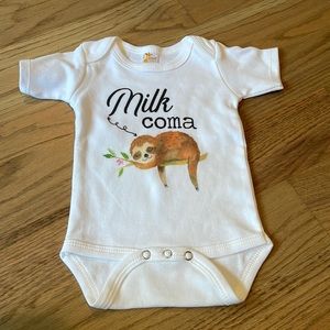 Baby onesie 0-3M. Brand new!